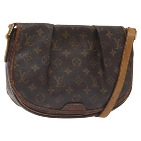 LOUIS VUITTON Monogram Menilmontan PM Shoulder Bag M40474 LV Auth 128747 - Picture 1 of 16